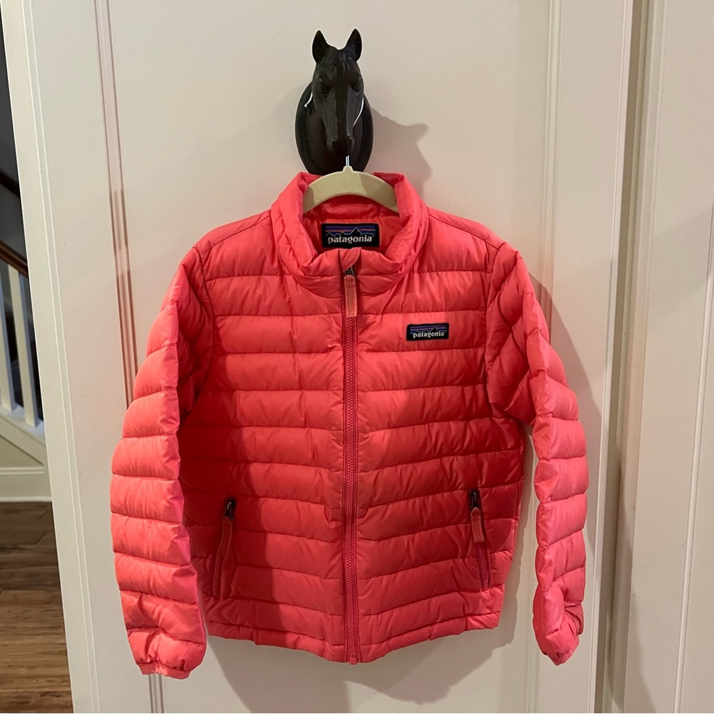 Kids Patagonia Nano Puff, 4T, Coral Pink